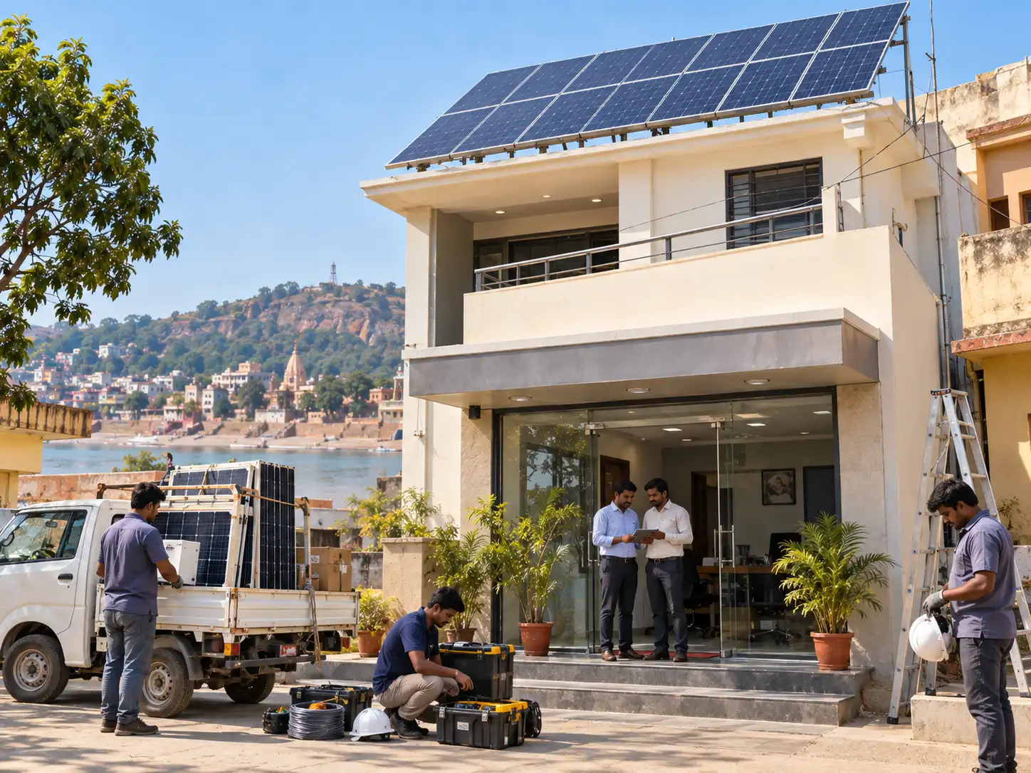 Pratap Solar branch facility